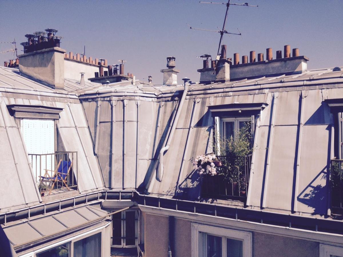 Ferienwohnung Montmartre Sous Les Toits Paris Exterior foto